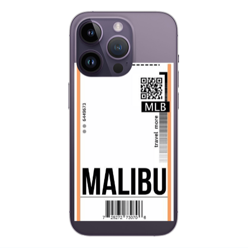Apple iPhone 14 Pro  Malibu Travel More Transparent Silicone TPU Θήκη