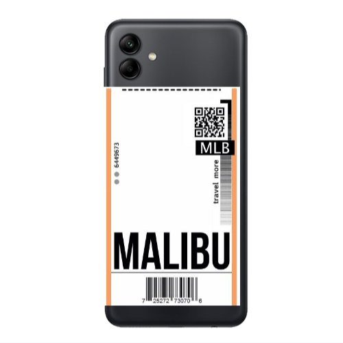 Samsung A04 Malibu Travel More Transparent Silicone TPU Θήκη