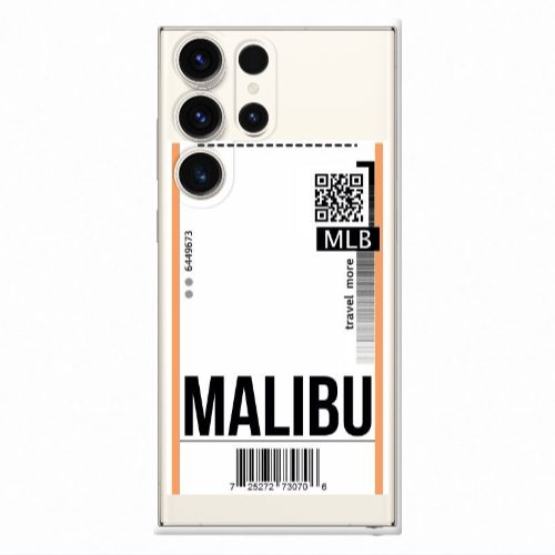 Samsung S23 Ultra Malibu Travel More Transparent Silicone TPU Θήκη