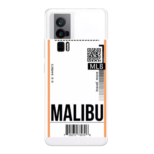 Xiaomi Poco F5 Pro Malibu Travel More Transparent Silicone TPU Θήκη