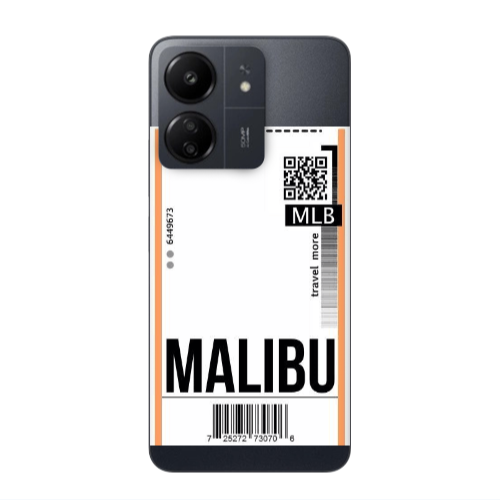 Xiaomi Redmi 13C Malibu Travel More Transparent Silicone TPU Θήκη