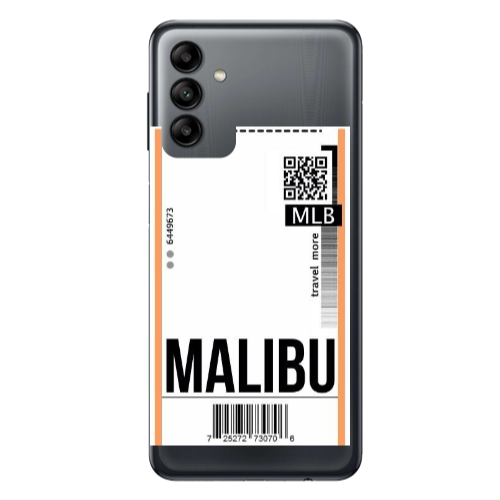 Samsung A13 5G Malibu Travel More Transparent Silicone TPU Θήκη