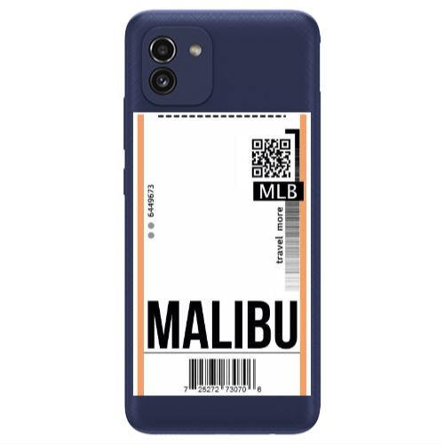 Samsung A03 Malibu Travel More Transparent Silicone TPU Θήκη