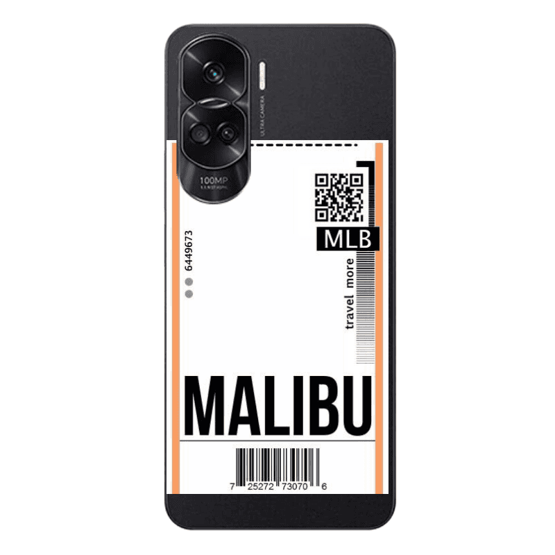 Honor 90 Lite 5G Malibu Travel More Transparent Silicone TPU Θήκη