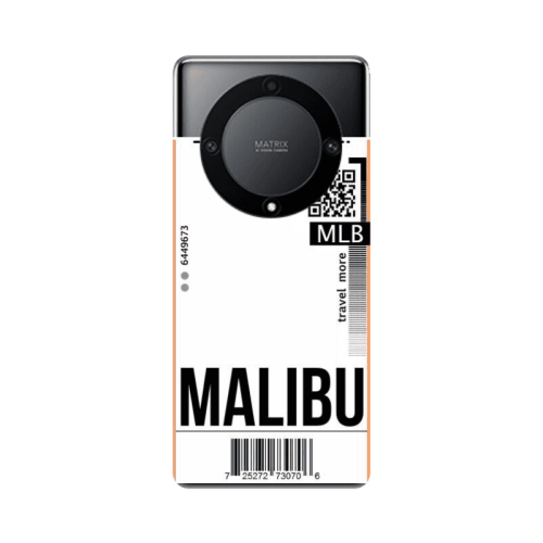 Honor Magic5 Lite 5G Malibu Travel More Transparent Silicone TPU Θήκη