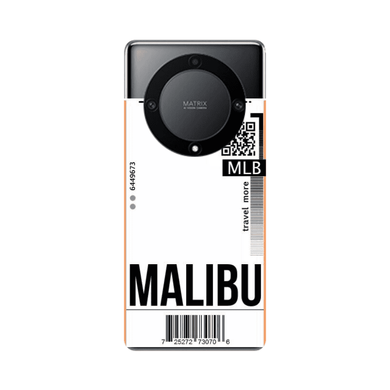 Honor Magic5 Lite 5G Malibu Travel More Transparent Silicone TPU Θήκη