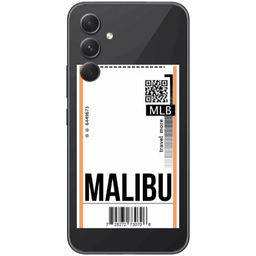 Samsung  Galaxy A05s Malibu Travel More Transparent Silicone TPU Θήκη