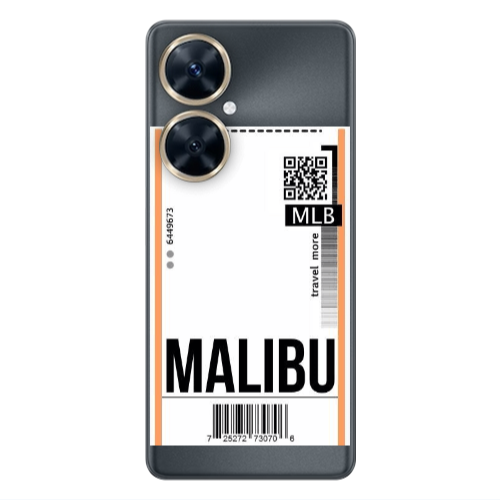 Huawei Nova 11i Malibu Travel More Transparent Silicone TPU Θήκη