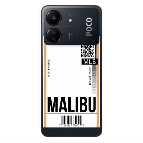 Xiaomi Poco C65 Malibu Travel More Transparent Silicone TPU Θήκη