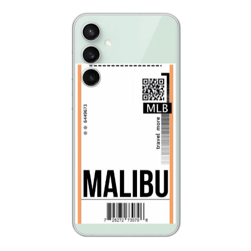 Samsung S24 Plus Malibu Travel More Transparent Silicone TPU Θήκη
