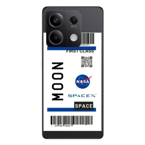 Xiaomi Redmi Note 13Pro 5G Moon spacex Transparent Silicone TPU Θήκη