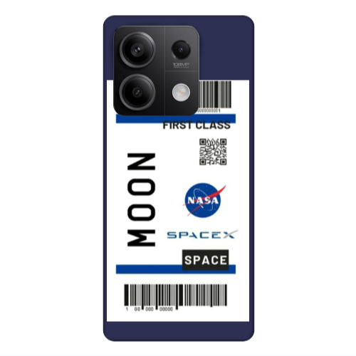 Xiaomi Redmi Note 13Pro 5G Moon spacex Dark blue Colored Silicone TPU Θήκη