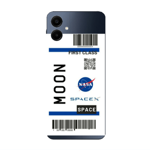 Samsung A06 Moon spacex Transparent Silicone TPU Θήκη