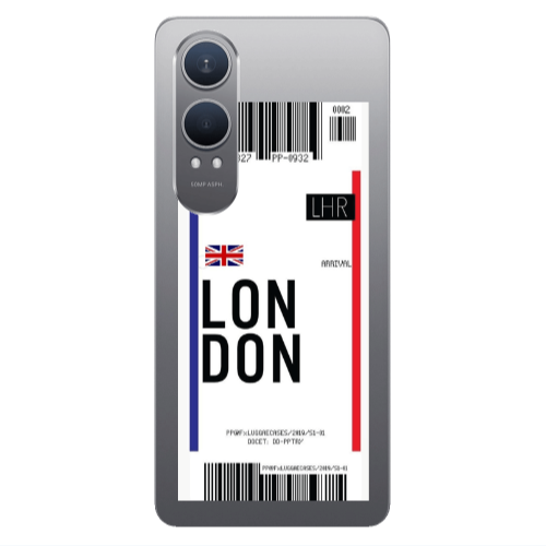 Oneplus Nord Ce 4 lite London Arrival Transparent Silicone TPU Θήκη
