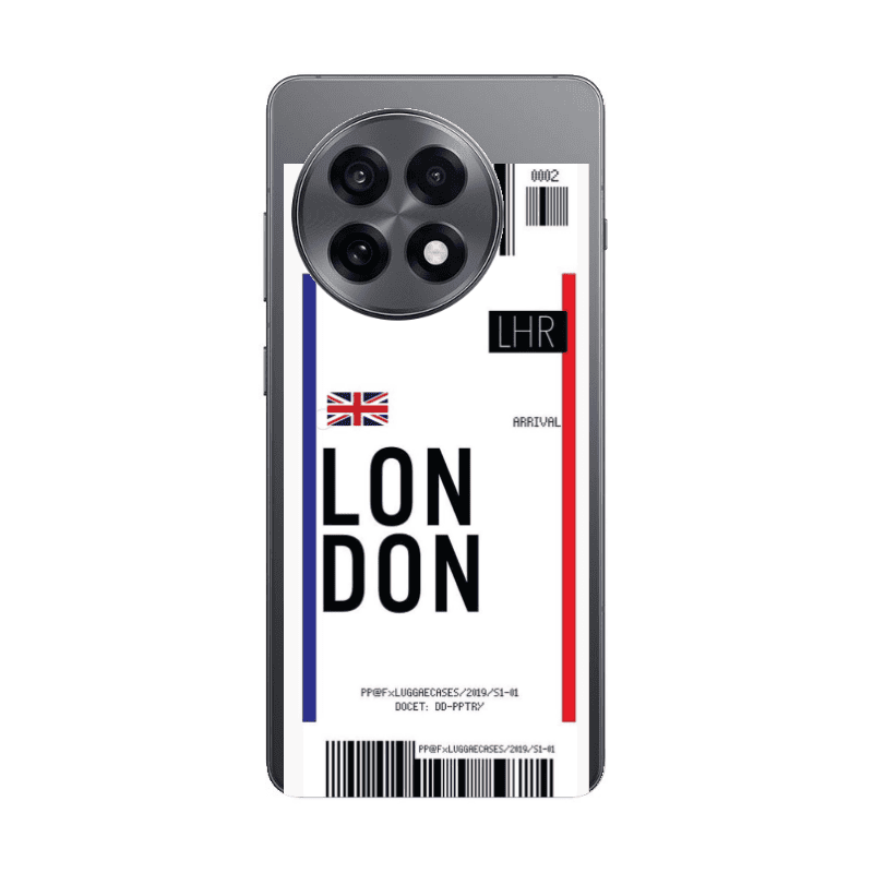 Oneplus 13 R London Arrival Transparent Silicone TPU Θήκη