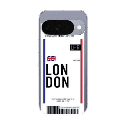 Google Pixel 10 London Arrival Transparent Silicone TPU Θήκη