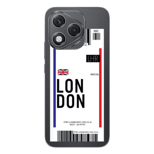 Honor 400 Lite London Arrival Transparent Silicone TPU Θήκη