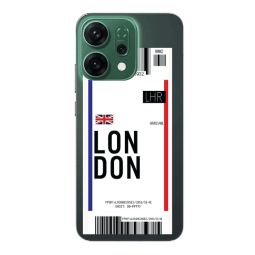Oppo RENO 14 London Arrival Transparent Silicone TPU Θήκη