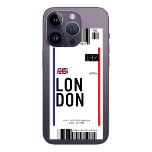 Apple iPhone 14 Pro  London Arrival Transparent Silicone TPU Θήκη
