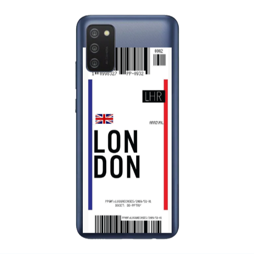 Samsung A03S London Arrival Transparent Silicone TPU Θήκη