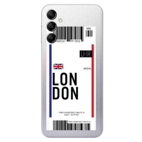 Samsung A24 London Arrival Transparent Silicone TPU Θήκη