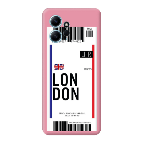 Xiaomi Redmi Note 12 4G London Arrival Pink Colored Silicone TPU Θήκη
