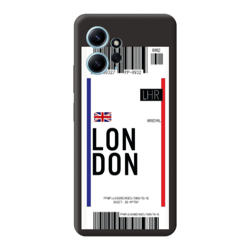 Xiaomi Redmi Note 12 4G London Arrival Black Colored Silicone TPU Θήκη