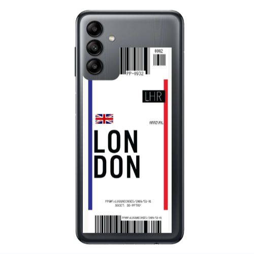 Samsung A13 5G London Arrival Transparent Silicone TPU Θήκη