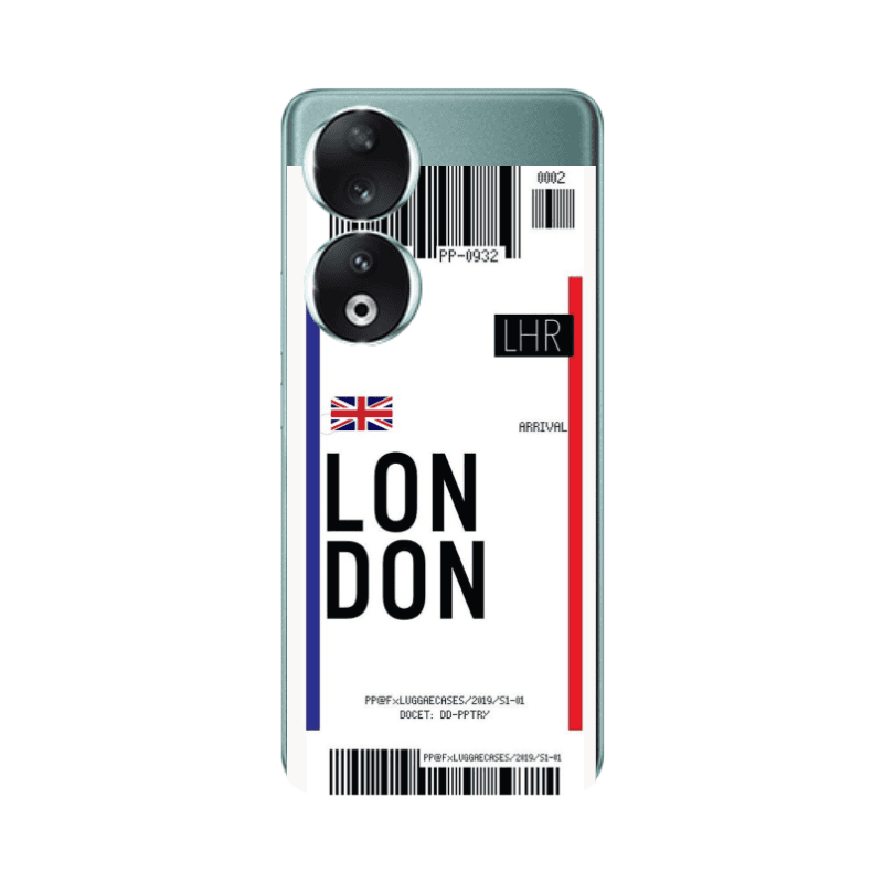 Honor 90 5G London Arrival Transparent Silicone TPU Θήκη