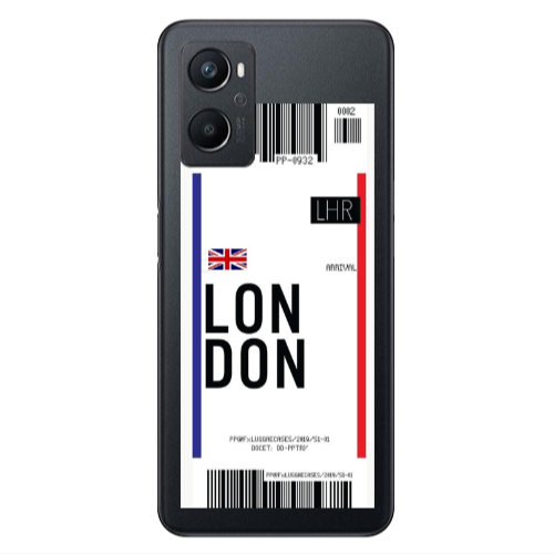 Oppo A 96 London Arrival Transparent Silicone TPU Θήκη