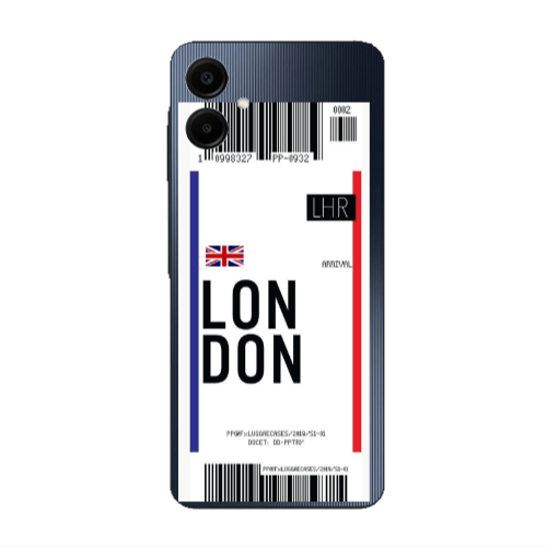 Samsung A06 London Arrival Transparent Silicone TPU Θήκη