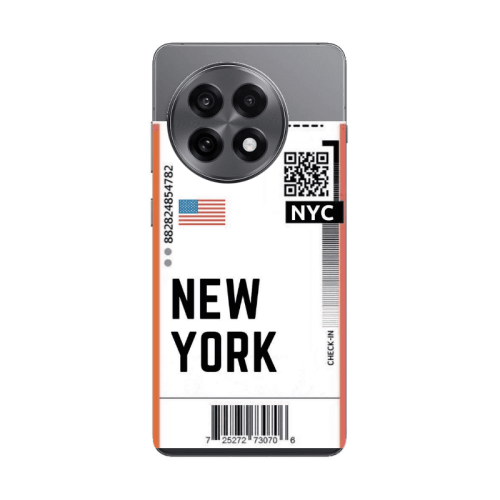 Oneplus 13 5G New York NYC Transparent Silicone TPU Θήκη