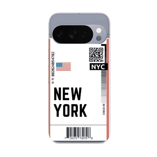 Google Pixel 10 Pro New York NYC Transparent Silicone TPU Θήκη