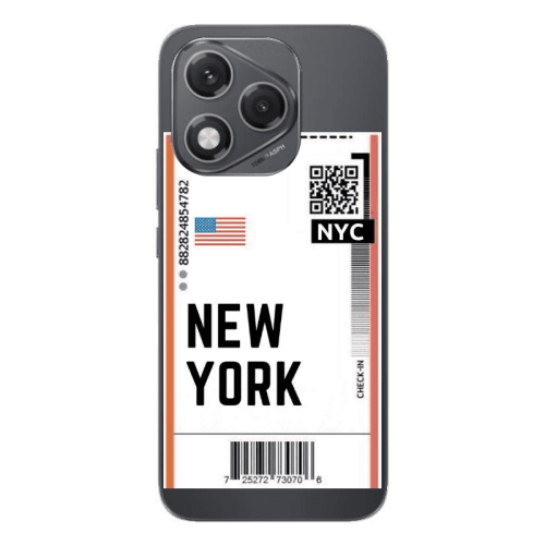 Honor 400 Lite New York NYC Transparent Silicone TPU Θήκη