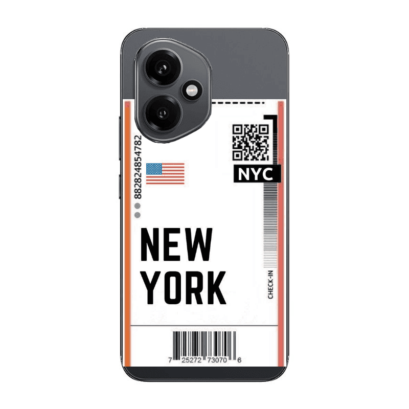 Honor Magic 400 New York NYC Transparent Silicone TPU Θήκη