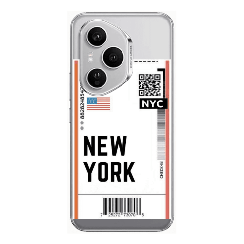 Honor Magic 400 Pro New York NYC Transparent Silicone TPU Θήκη