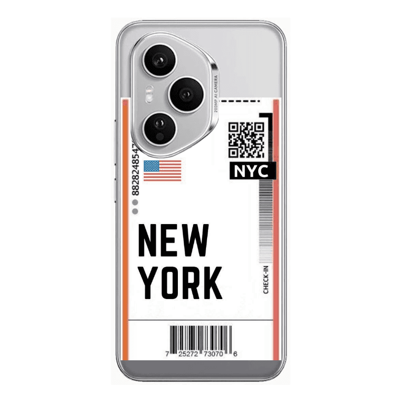 Honor Magic 400 Pro New York NYC Transparent Silicone TPU Θήκη