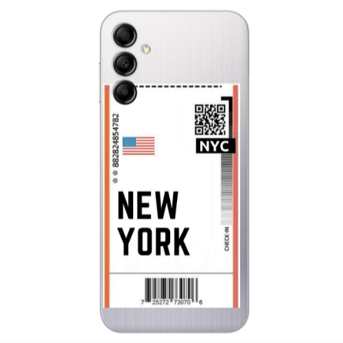 Samsung A24 New York NYC Transparent Silicone TPU Θήκη