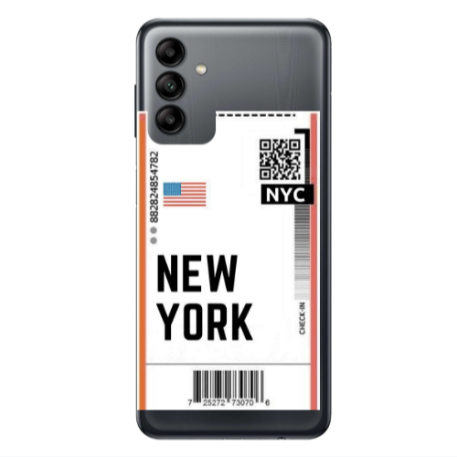 Samsung A13 5G New York NYC Transparent Silicone TPU Θήκη
