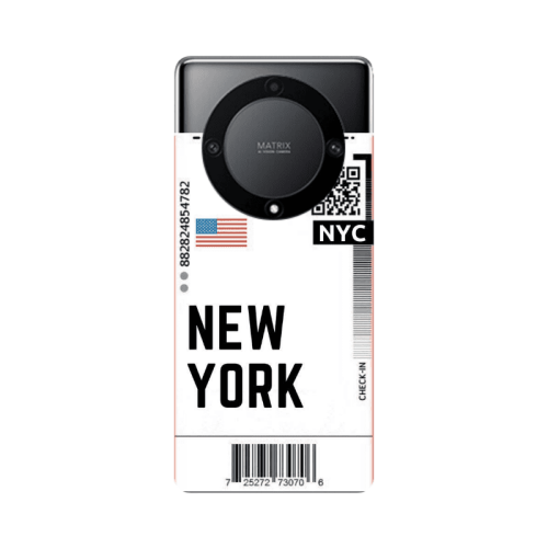 Honor Magic5 Lite 5G New York NYC Transparent Silicone TPU Θήκη