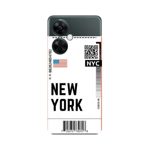 Oneplus Nord CE 3 Lite 5G New York NYC Transparent Silicone TPU Θήκη