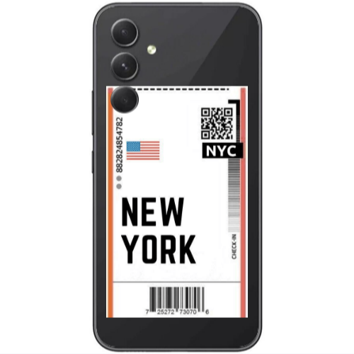 Samsung  Galaxy A05s New York NYC Transparent Silicone TPU Θήκη
