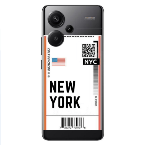 Xiaomi Redmi Note 13 Pro+ 5G  New York NYC Transparent Silicone TPU Θήκη