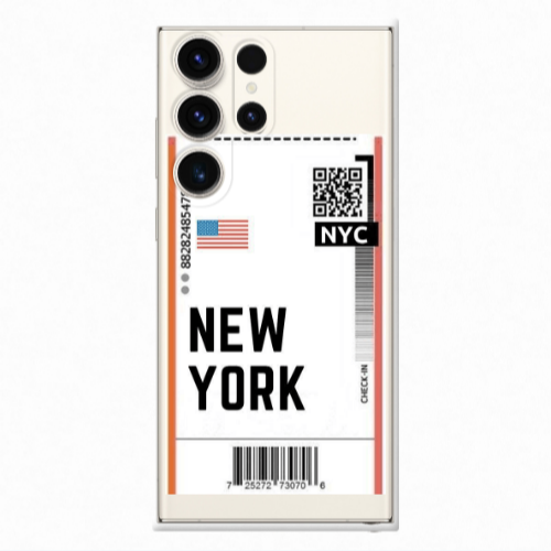 Samsung S24 Ultra New York NYC Transparent Silicone TPU Θήκη