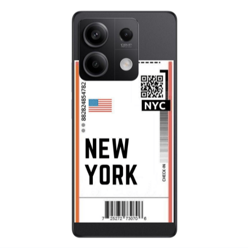 Xiaomi Redmi Note 13Pro 5G New York NYC Transparent Silicone TPU Θήκη