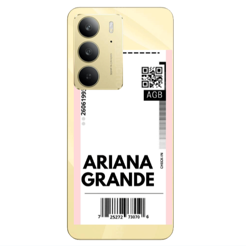 Realme C 75 Ariana Grande AGB Transparent Silicone TPU Θήκη