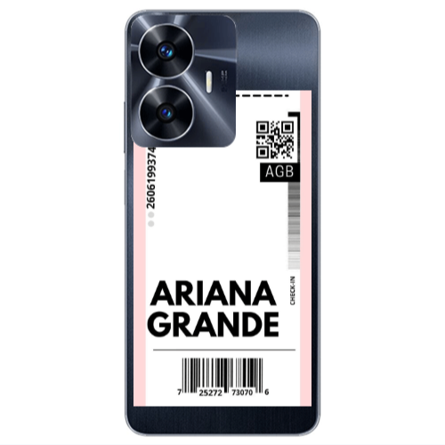 Realme Note 50 Ariana Grande AGB Transparent Silicone TPU Θήκη