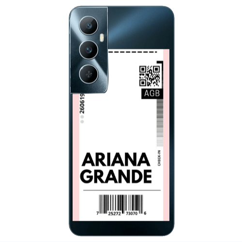 Realme C65 Ariana Grande AGB Transparent Silicone TPU Θήκη