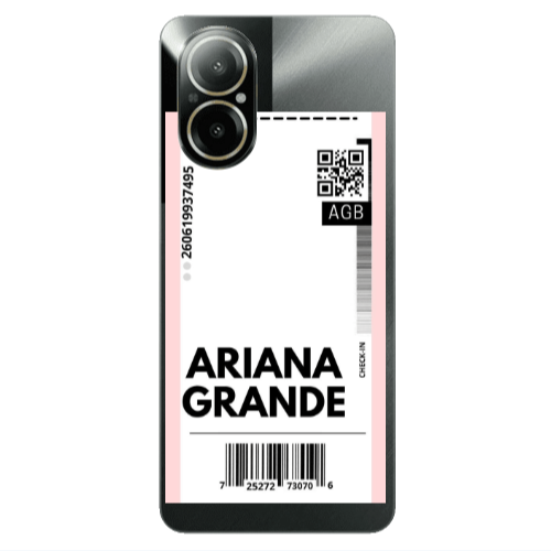 Realme C67 Ariana Grande AGB Transparent Silicone TPU Θήκη