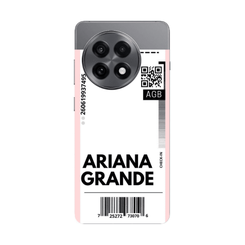 Oneplus 13 5G Ariana Grande AGB Transparent Silicone TPU Θήκη